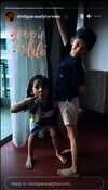Kedua anak Nindy Ayunda