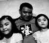 Amanda bersama ayah dan kakaknya