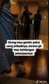 Niat Mengganti dengan Uang Pribadi