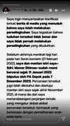 Klarifikasi Steno mantan suami Mawar AFI