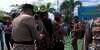 Selingkuh dengan Istri Anggota TNI, Anggota Polres Purworejo Tertunduk Lesu Saat Dipecat