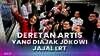 Deretan Artis yang Diajak Jokowi Jajal LRT