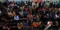 Kisah Muslim Gaza Shalat Idul Fitri di Gereja