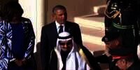 Video Raja Saudi Tinggalkan Obama Saat Dengar Azan