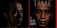 Amarah Eksekusi 'Bali Nine', Foto Potret Jokowi Dilengserkan