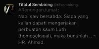 Cuitan LGBT Tifatul Sembiring, Joko Anwar: Anda Lebih Sakit