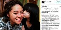 Bikin Nangis, Curhat Ciuman Pipi Sienna untuk Marshanda