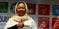 Dialog Kocak Alissa Wahid dengan Sopir Bentor Ditanggapi Gibran