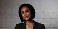 Gaya Fashion Putri Ayuningtyas, Moderator Debat Cawapres