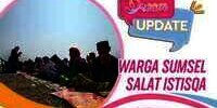 Di Tengah Kepungan Asap, Warga Sumsel Sholat Minta Hujan