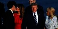 Heboh Tatapan 'Manja' Melania Trump ke PM Kanada Justin Trudeu