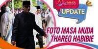 Foto Masa Muda Thareq Habibie Sebelum Pakai Penutup Mata