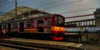 Demo Rusuh DPR, KRL Tanah Abang ke Palmerah Lumpuh