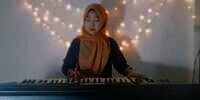 Viral 'Skill Dewa' Hijabers Pemain Keyboard, Rebutan Dua DJ