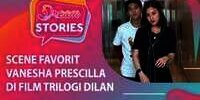 Vanesha Prescilla Bocorkan Scene Favorit di Film Trilogi Dilan