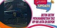 Detik-detik Aksi Penjambretan Tas Rp80 Juta di Depok