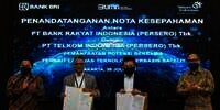 Gandeng Telkom, BRI Dorong Pemanfaatan Layanan Satelit