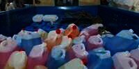 1.400 Liter Hand Sanitizer Palsu Disita, 2 Pelaku Dibekuk 