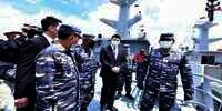 Bangga! TNI AL Luncurkan 2 Kapal Perang Produksi Dalam Negeri