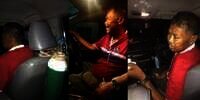 Bikin Haru, Sopir Kerja Sampai Larut Malam Meski Napas Dibantu Tabung Oksigen