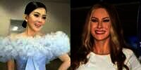 Adu Gaya Syahrini VS Istri Donald Trump dengan Slit Dress Modis