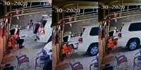 Video Kejadian Sepersekian Detik Sebelum Mobil Menabrak Dinding