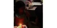 Putri Kuli Bangunan Ini Menangis Haru Diberi Sepotong Kue Ultah oleh Ayahnya