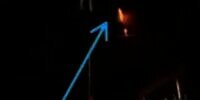 Detik-detik Meteor Jatuh di Langit Sulteng