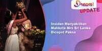 Insiden Menyakitkan Mahkota Mrs Sri Lanka Dicopot Paksa