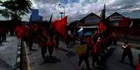10 Ribu Buruh Demo, Minta THR Tak Dicicil