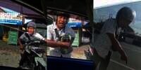 Merasa Diserempet, Pria Mengamuk, Anehnya Malah Kasih Helm ke Pengemudi Mobil