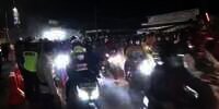 Merinding, Penampakan Ribuan Pemudik Jebol Pos Penyekatan Bekasi