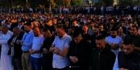 Deretan Foto Muslim Palestina Sholat Id di Masjid Al Aqsa