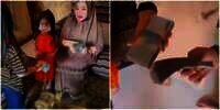 Bikin Iri, Ibu Ini Bagikan Duit THR Segepok untuk Tiap Anggota Keluarganya
