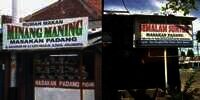 7 Nama Rumah Makan Padang Paling Nyeleneh, Nomor 2 Bisa Bikin Istri Sewot