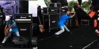 Peserta Festival Musik Ini Bikin Ngakak, Perhatikan Si Kaos Biru
