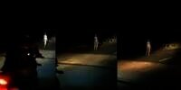Viral Sosok Aneh Mirip Alien Gentayangan Malam-malam, Pas Direkam...