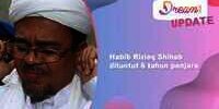 Habib Rizieq Shihab Dituntut 6 Tahun Penjara
