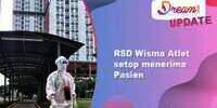 RSD Wisma Atlet Setop Menerima Pasien