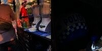 Viral Helm Mirip Punya Polisi di Gerobak Penjual Es, Netizen Auto Overthingking