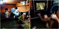 Gamer Sejati, Tetap Santuy Meski Diterjang Banjir dan Badai