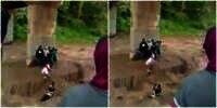 Detik-Detik Evakuasi Remaja Terjebak Banjir Saat Selfie di Bawah Jembatan
