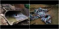 11 Aksi Kuli Bangunan Tidur di Sembarang Tempat, Tak Terduga!