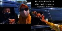 Momen Haru Paspampres Kepergok Emak Saat Kawal Jokowi