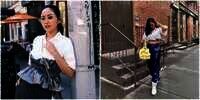 8 Penampilan Super Modis Rachel Vennya saat di New York