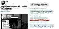 10 Tingkah Absurd Pelajar +62 Saat Sekolah Online, Bikin Ngelus Dada!