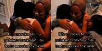 Video Pilu, Pelukan Terakhir Ibu untuk Tiga Anaknya Sebelum Napas Terakhir