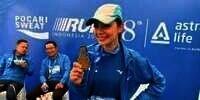 Serunya Najwa Shihab Ikut Lomba Lari Pertama Kali di Pocari Sweat Run 2021