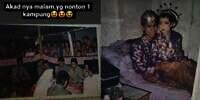 Viral Foto Pernikahan Jadul Ditonton Satu Kampung, Maharnya Bikin Syok!