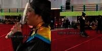 Momen Haru Wisudawati Nyanyi 'Titip Rindu Buat Ayah', Ruangan Mendadak Hening